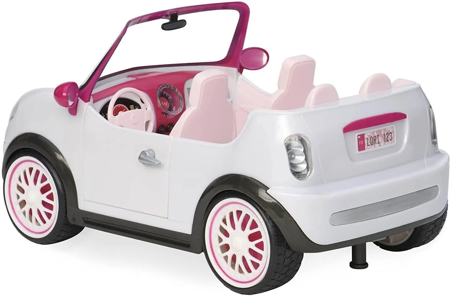 LORI Dolls Go Everywhere! Convertible Car for 6-inch Mini Dolls
