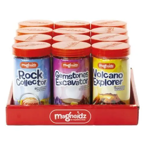 MAGNOIDZ Geology Fun Tube Kits - Assorted