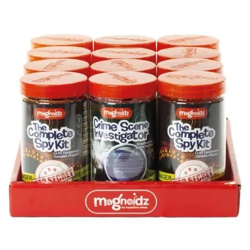 MAGNOIDZ Spy Detective Fun Tube Kits - Assorted