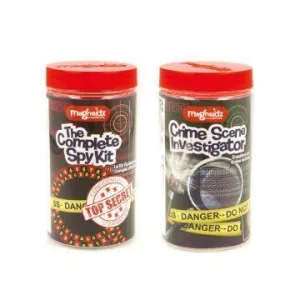 MAGNOIDZ Spy Detective Fun Tube Kits - Assorted