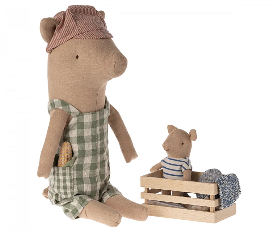 Maileg Pig - Boy Odin Parker