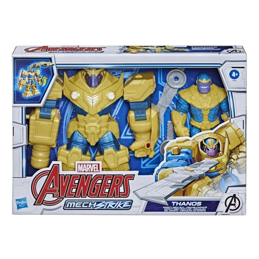 Marvel Avengers Mech Strike 7-inch Infinity Mech Suit Thanos