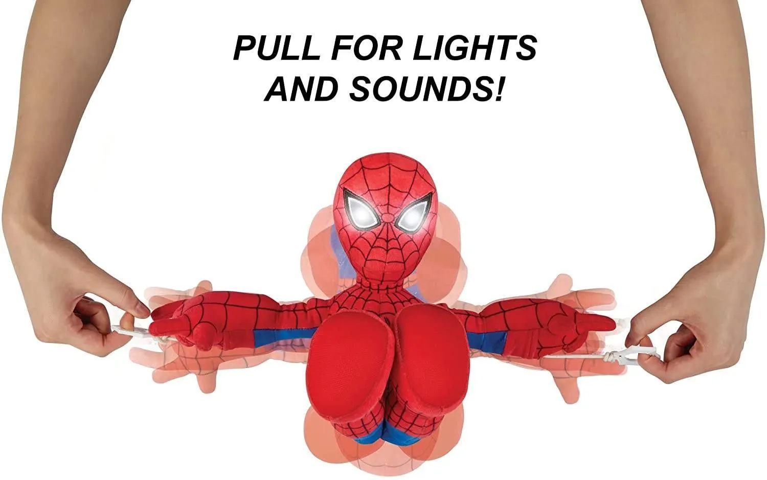Marvel City Swinging Spider-Man Plush Figure