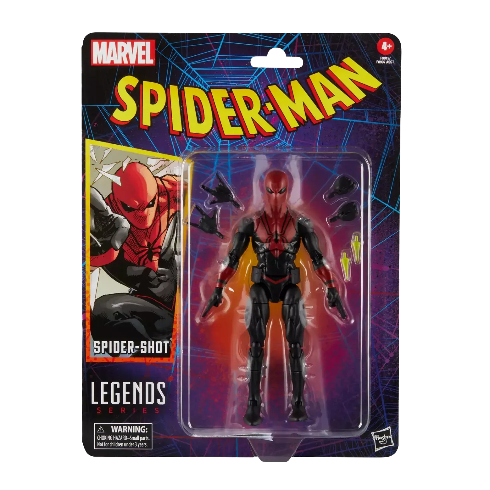 Marvel Legends Series Spider-Shot Action Figure 15 cm