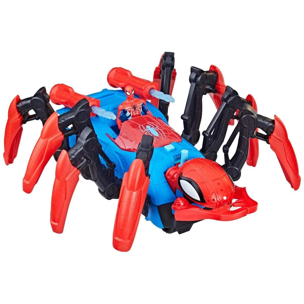 Marvel Spider-Man Crawl 'N Blast Spider with Spider-Man Action Figure