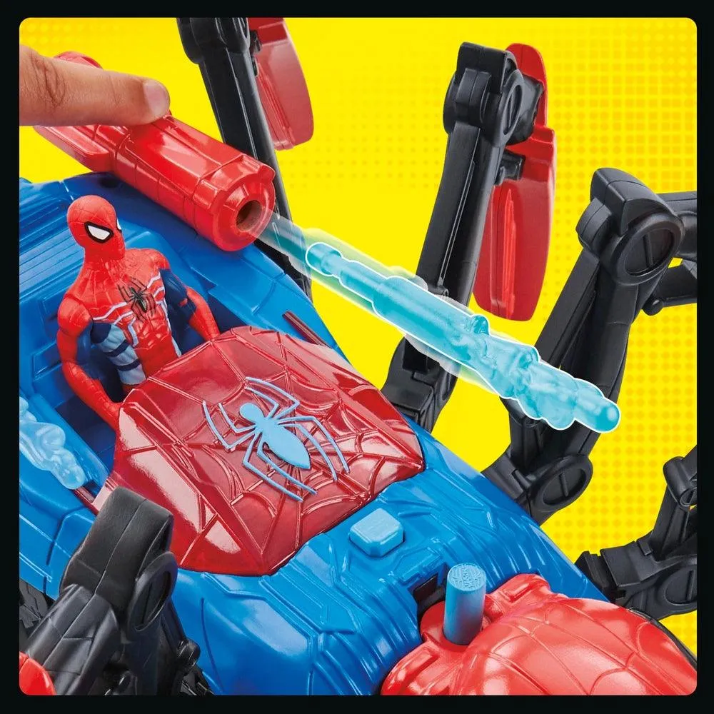 Marvel Spider-Man Crawl 'N Blast Spider with Spider-Man Action Figure