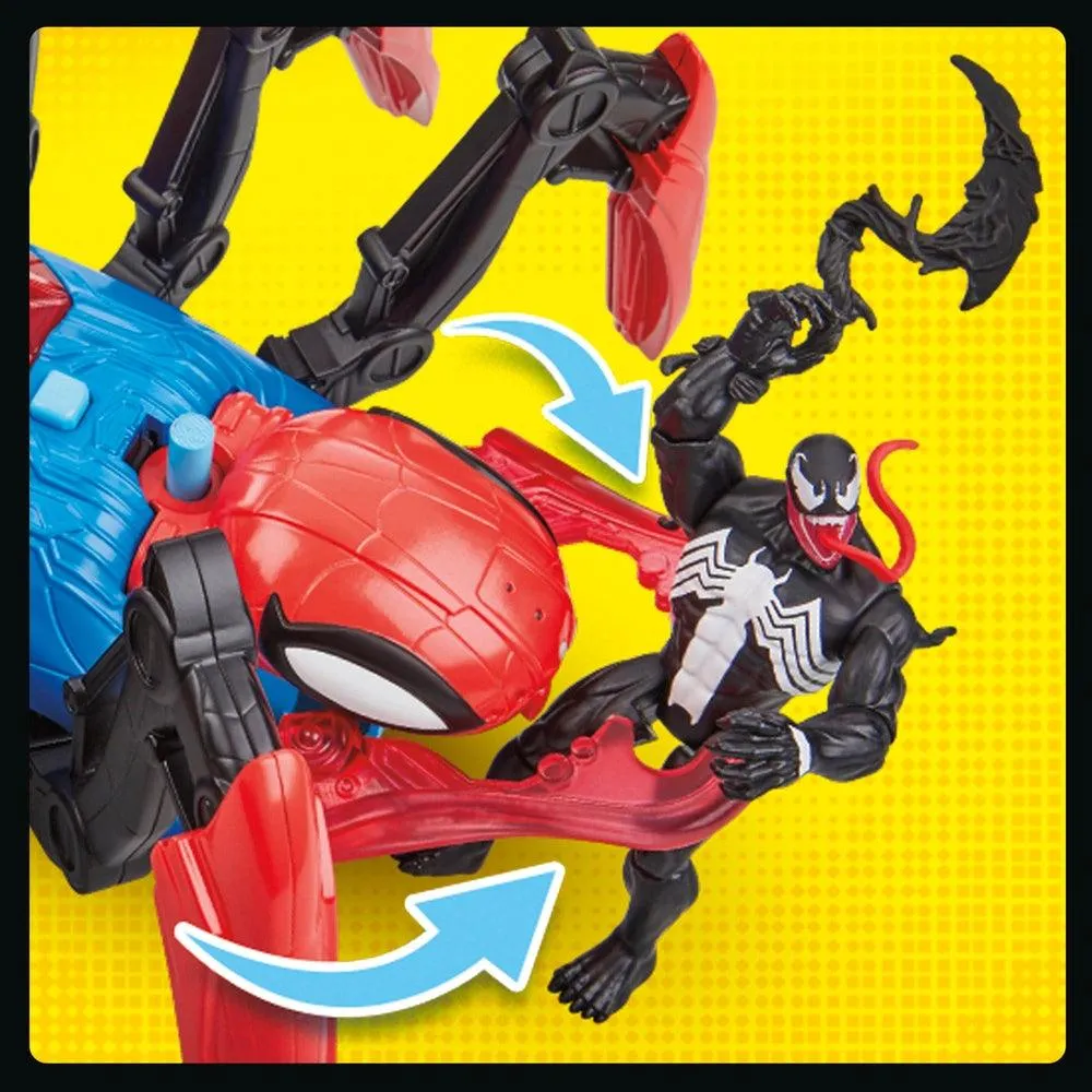 Marvel Spider-Man Crawl 'N Blast Spider with Spider-Man Action Figure