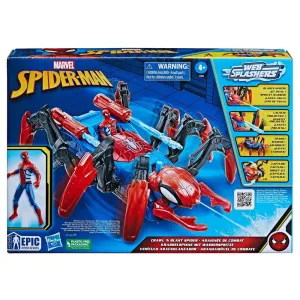 Marvel Spider-Man Crawl 'N Blast Spider with Spider-Man Action Figure