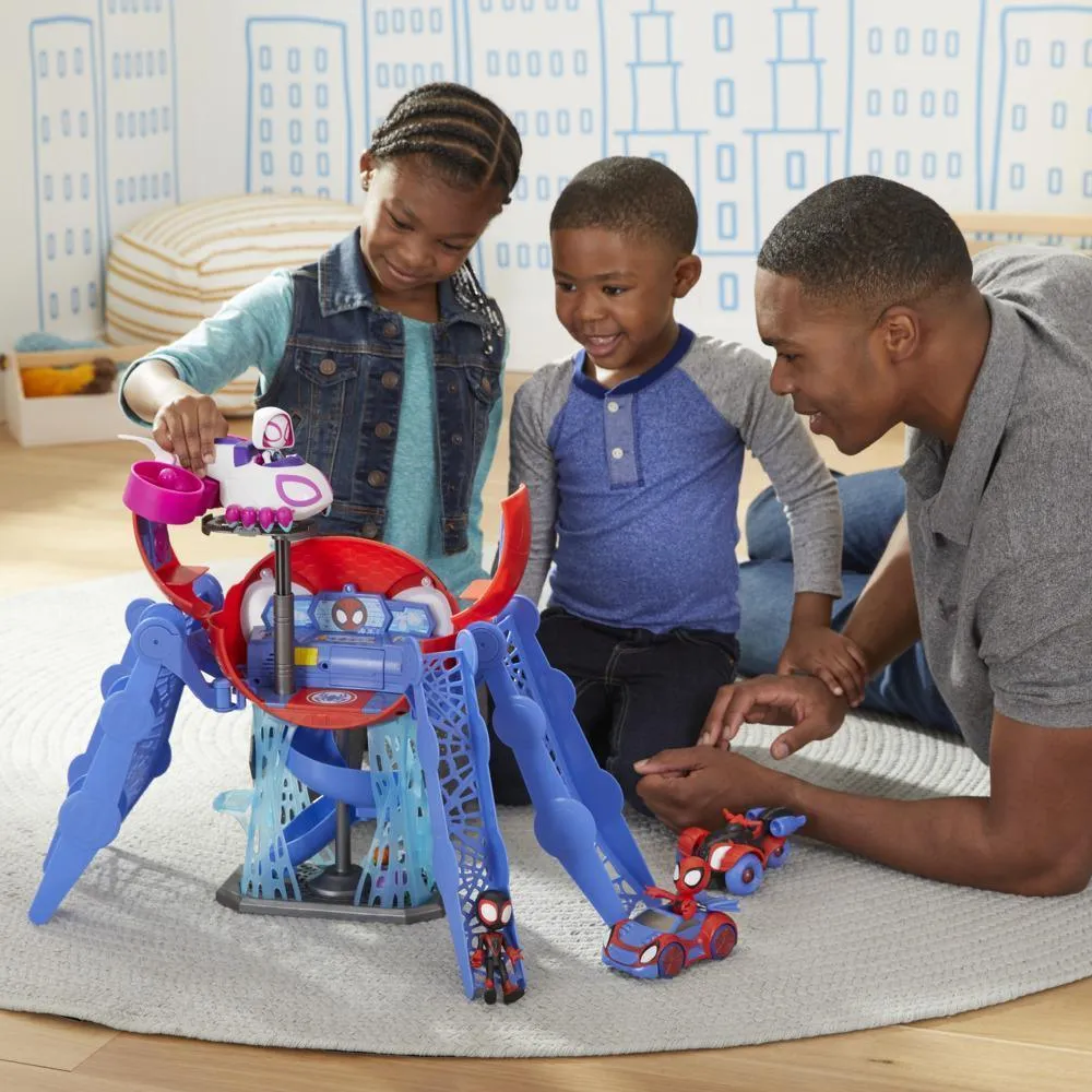 Marvel Spidey and His Amazing Friends Web-Quarters Playset