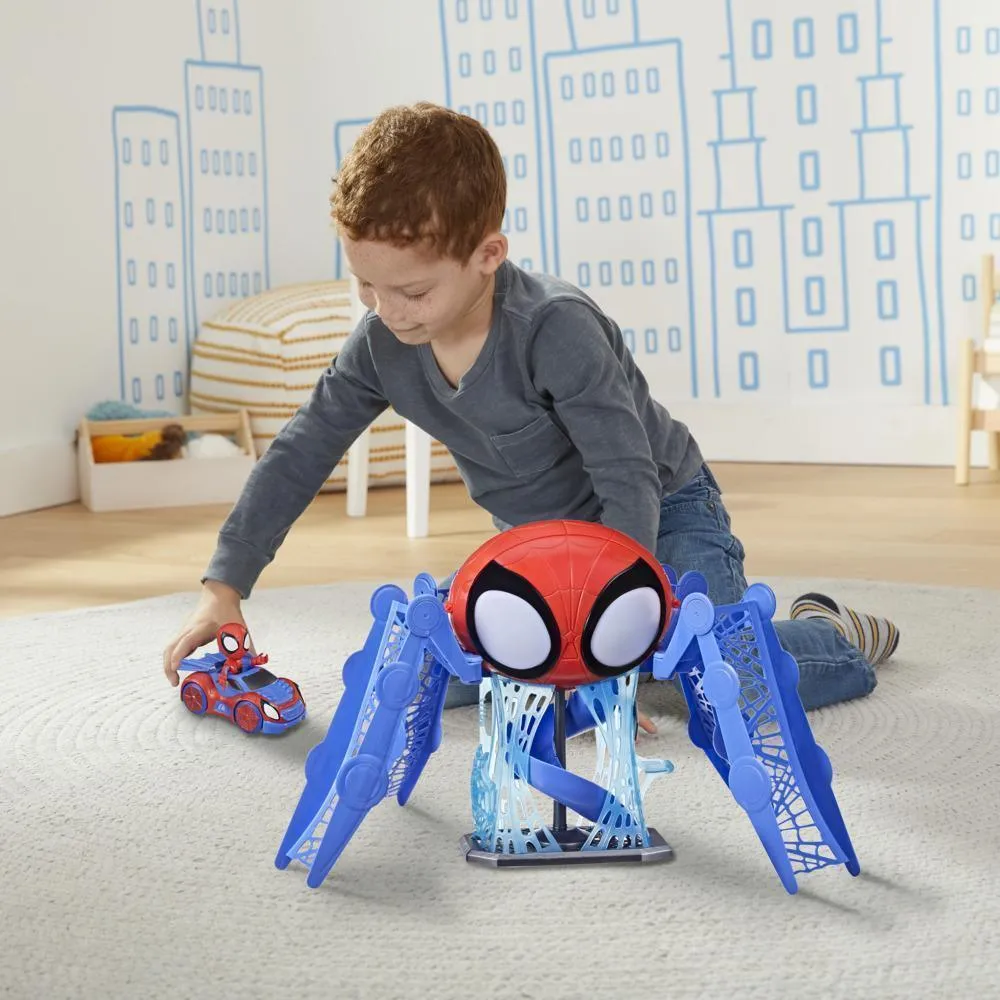 Marvel Spidey and His Amazing Friends Web-Quarters Playset