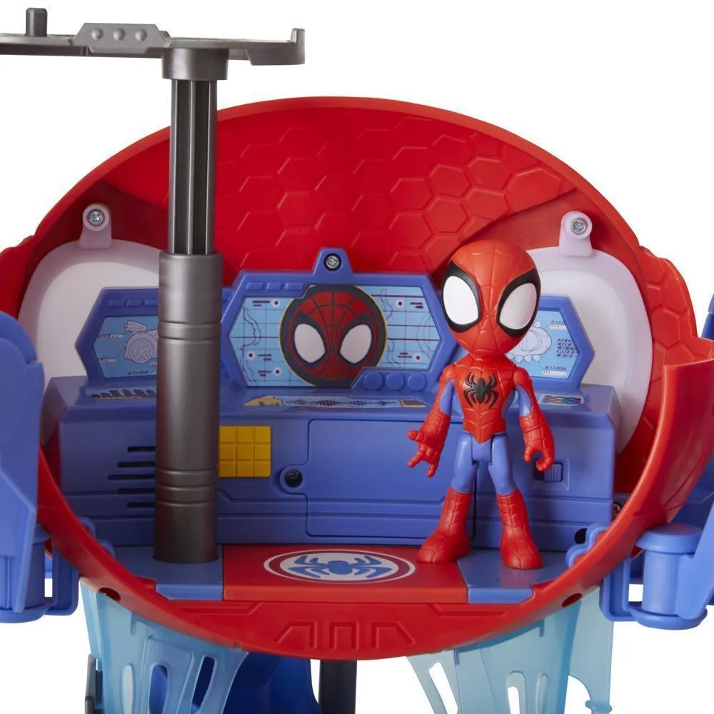 Marvel Spidey and His Amazing Friends Web-Quarters Playset