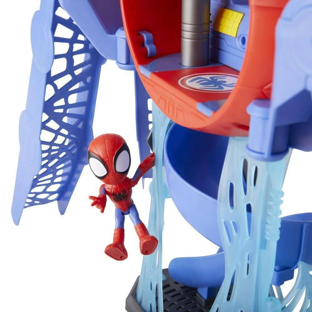 Marvel Spidey and His Amazing Friends Web-Quarters Playset