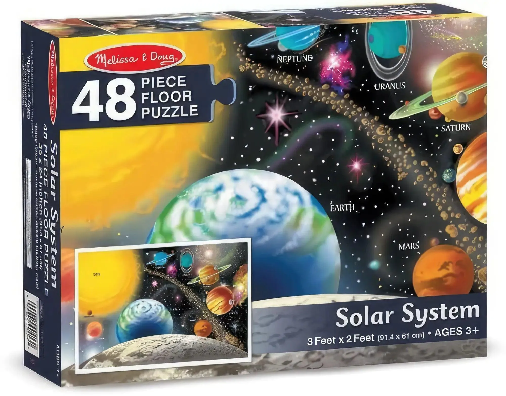 Melissa & Doug 10413 Solar System Floor Puzzle - 48 Pieces