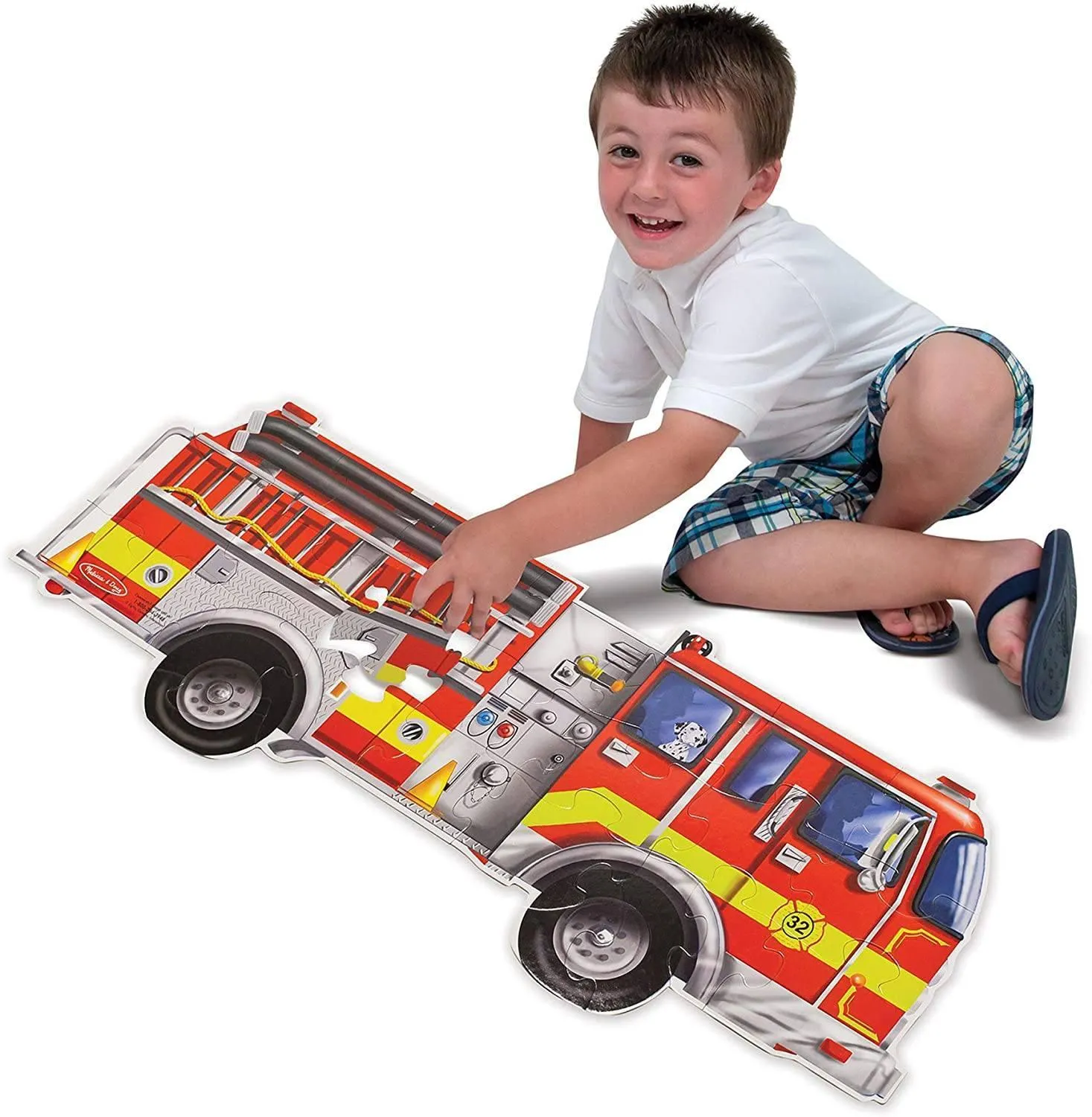Melissa & Doug 10436 Truck Floor Puzzle 24 Pieces