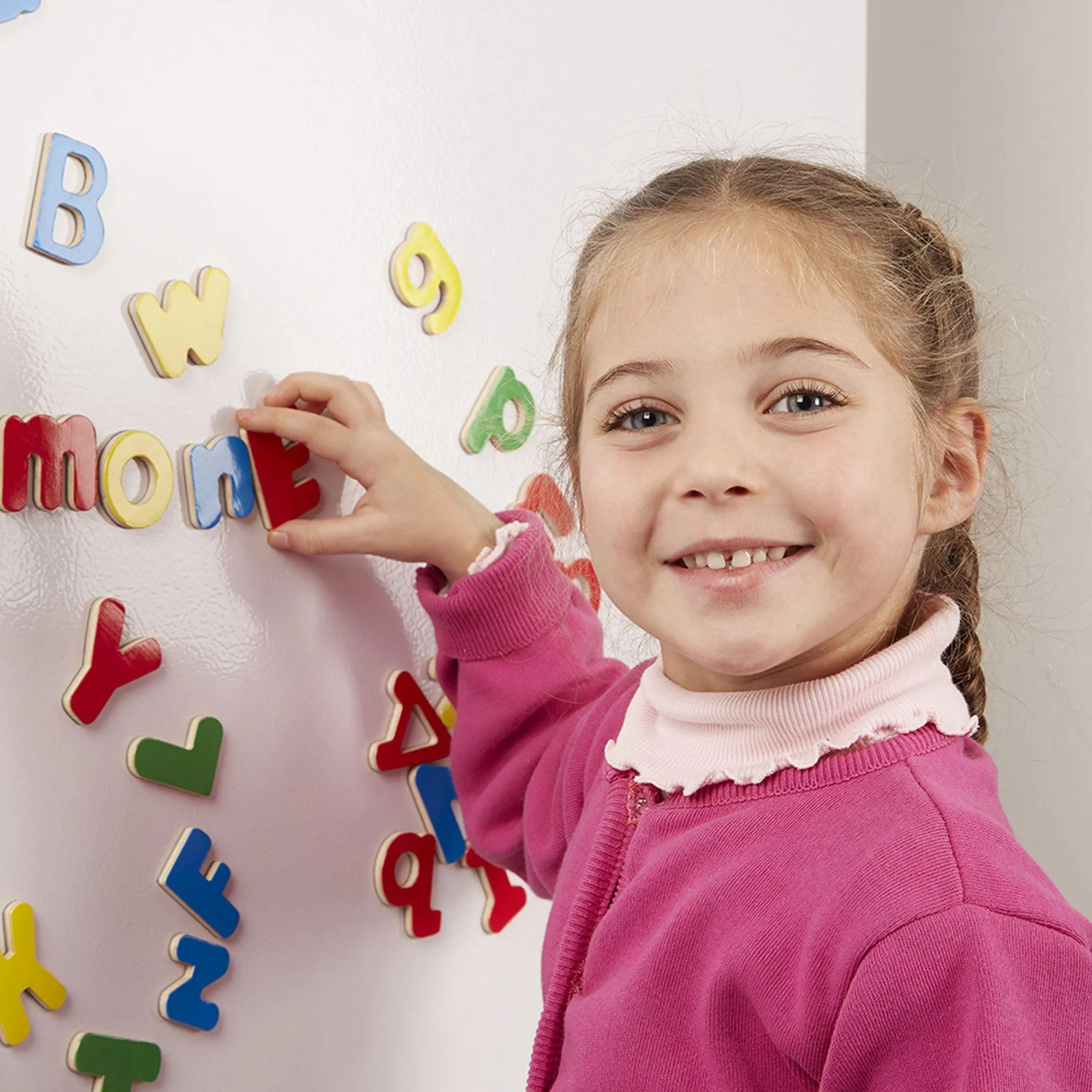 Melissa & Doug 10448 Wooden Letter Alphabet Magnets