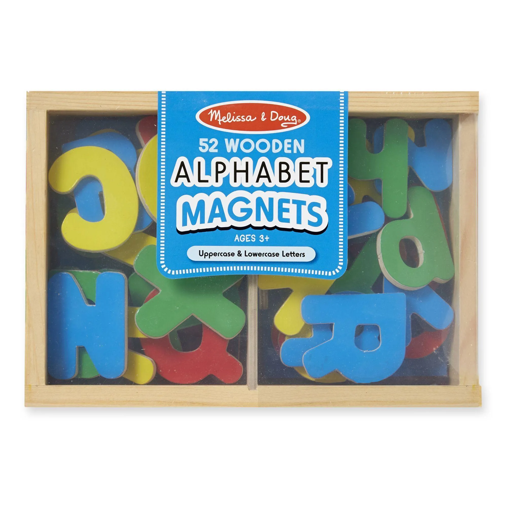 Melissa & Doug 10448 Wooden Letter Alphabet Magnets