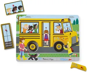 Melissa & Doug 10739 The Wheels on the Bus Sound Puzzle