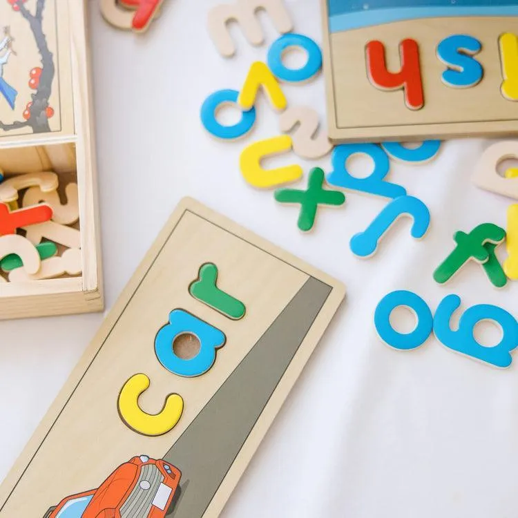 Melissa & Doug 12940 See & Spell Learning Toy