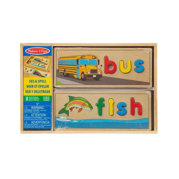 Melissa & Doug 12940 See & Spell Learning Toy