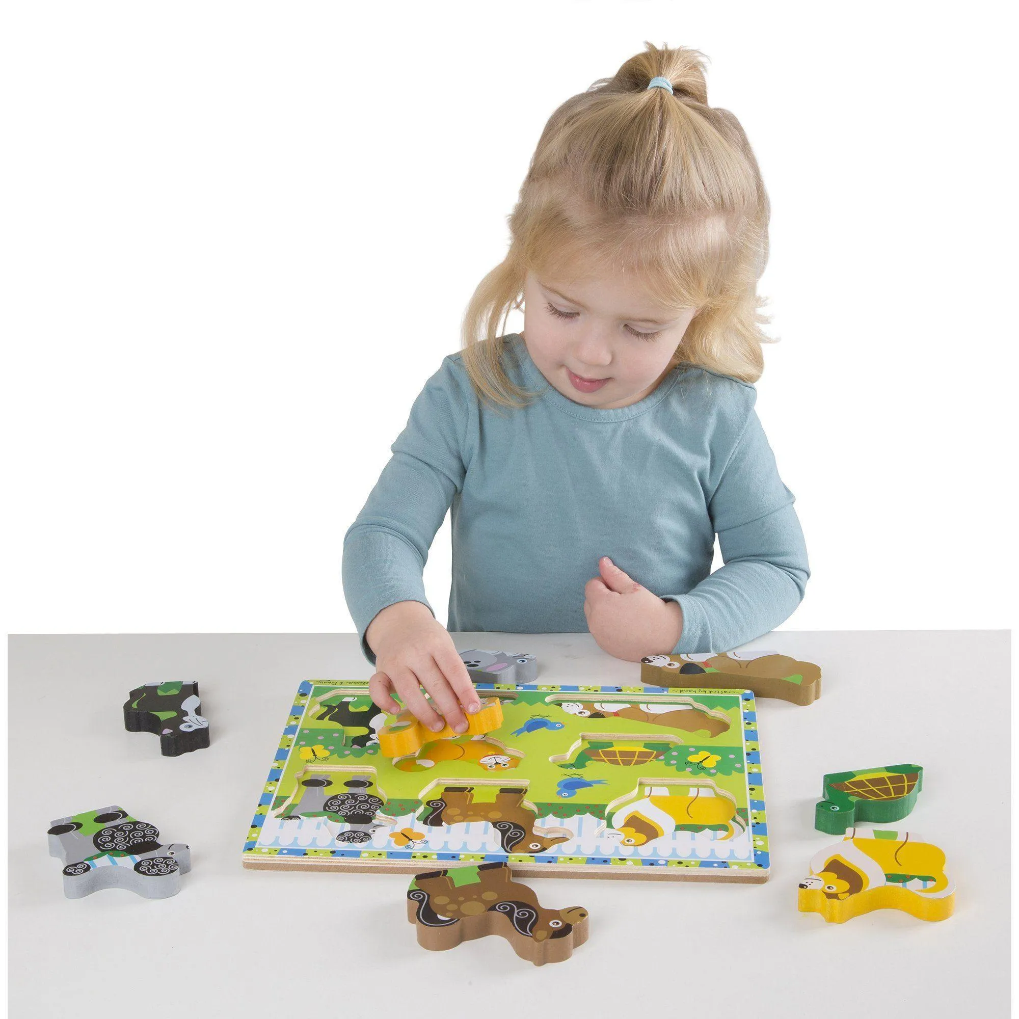 Melissa & Doug 13724 Pets Chunky Puzzle - 8 Pieces