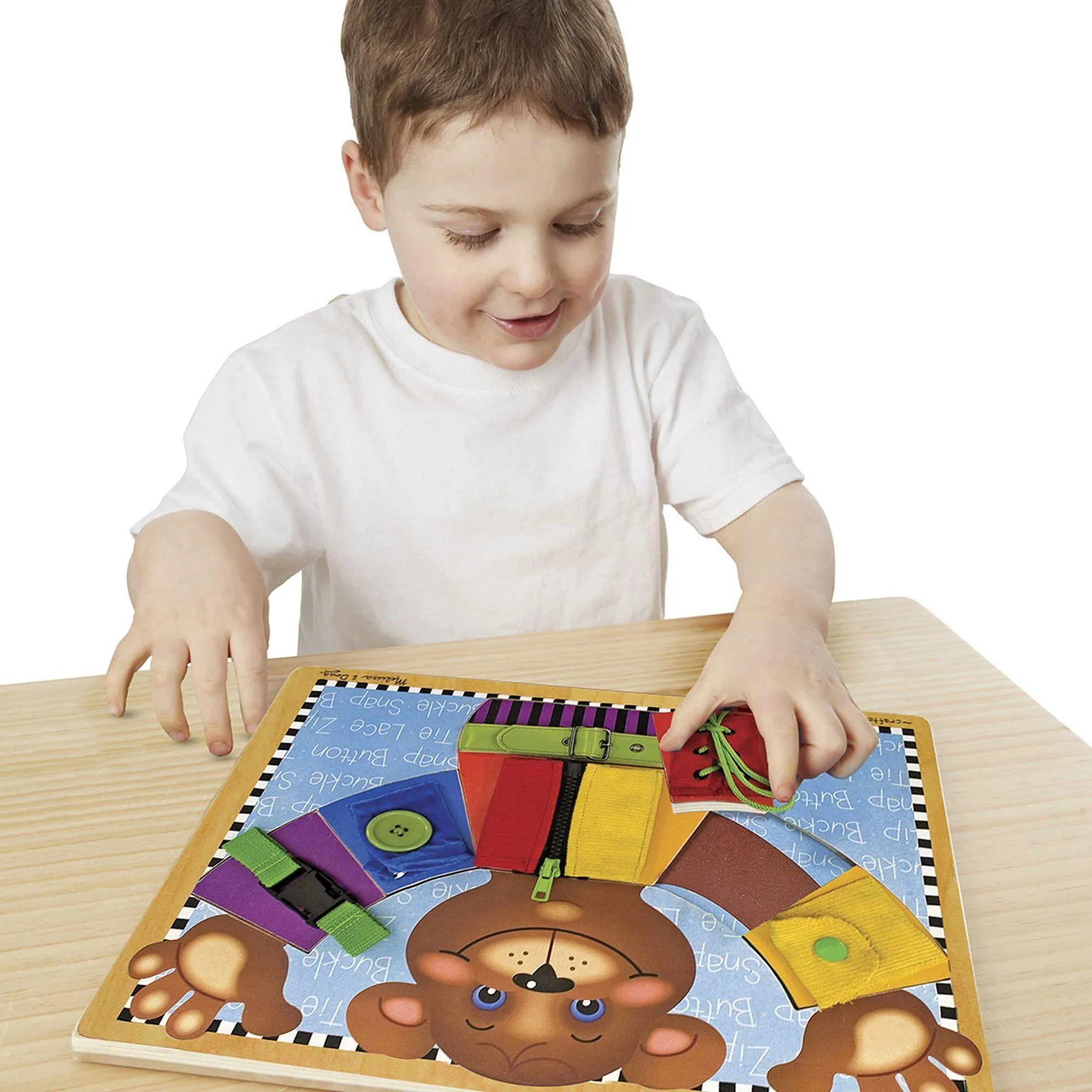 Melissa & Doug 13784 Basic Skills Puzzle Board