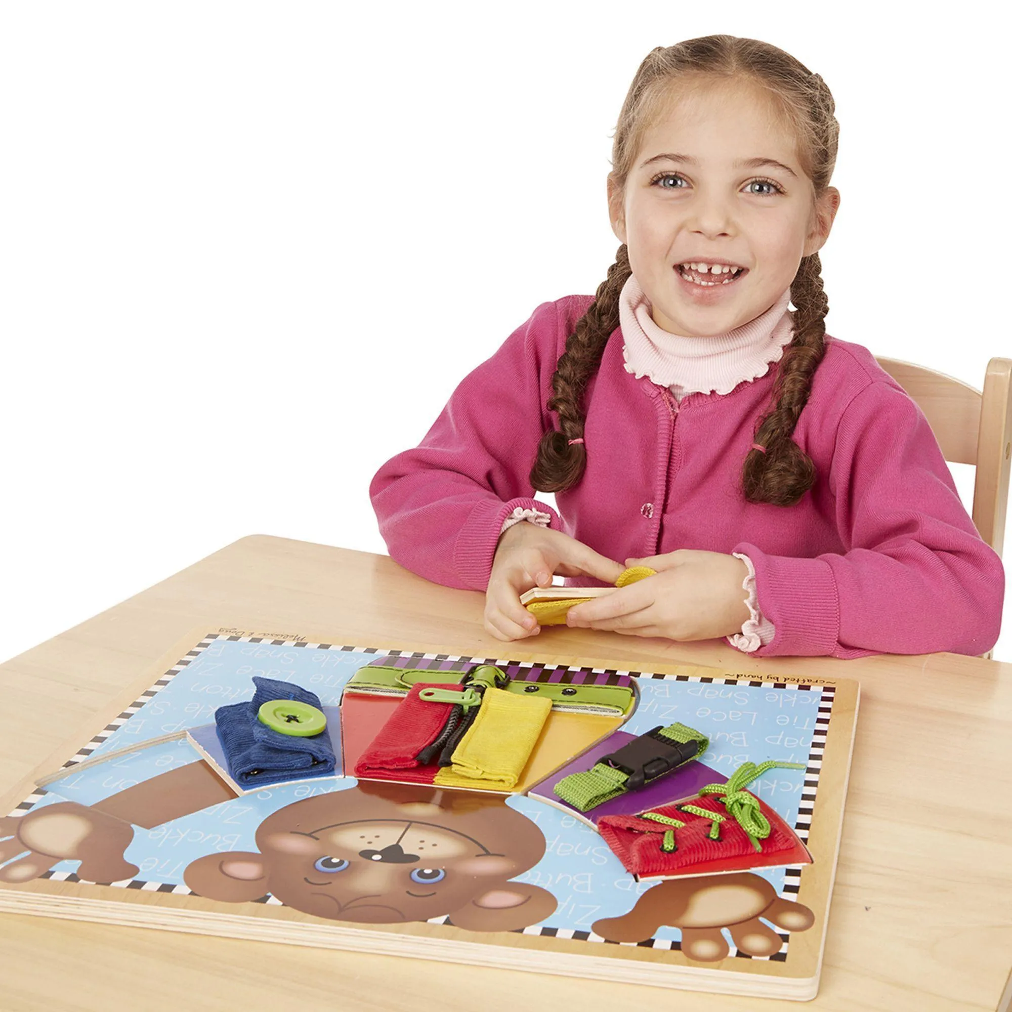 Melissa & Doug 13784 Basic Skills Puzzle Board