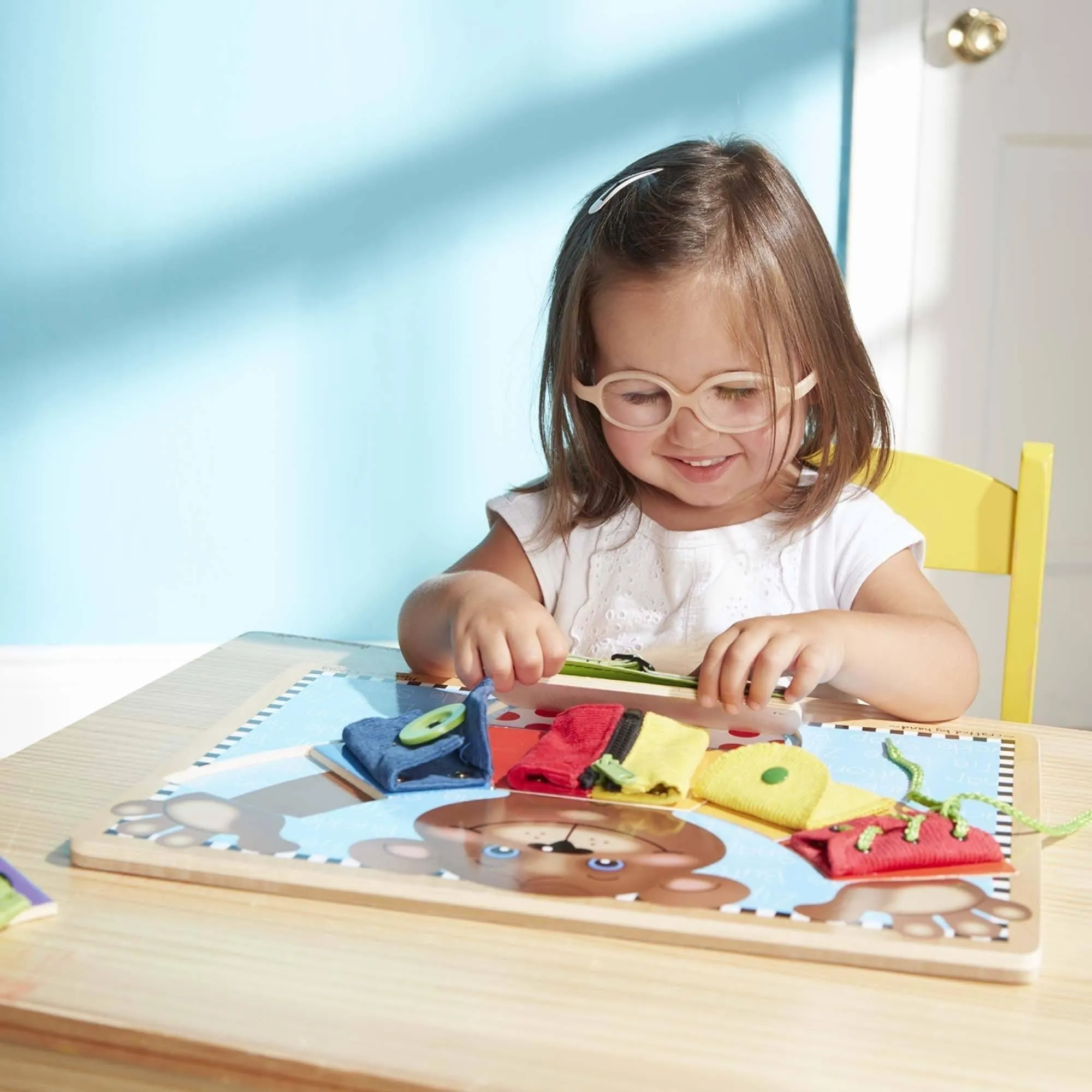 Melissa & Doug 13784 Basic Skills Puzzle Board