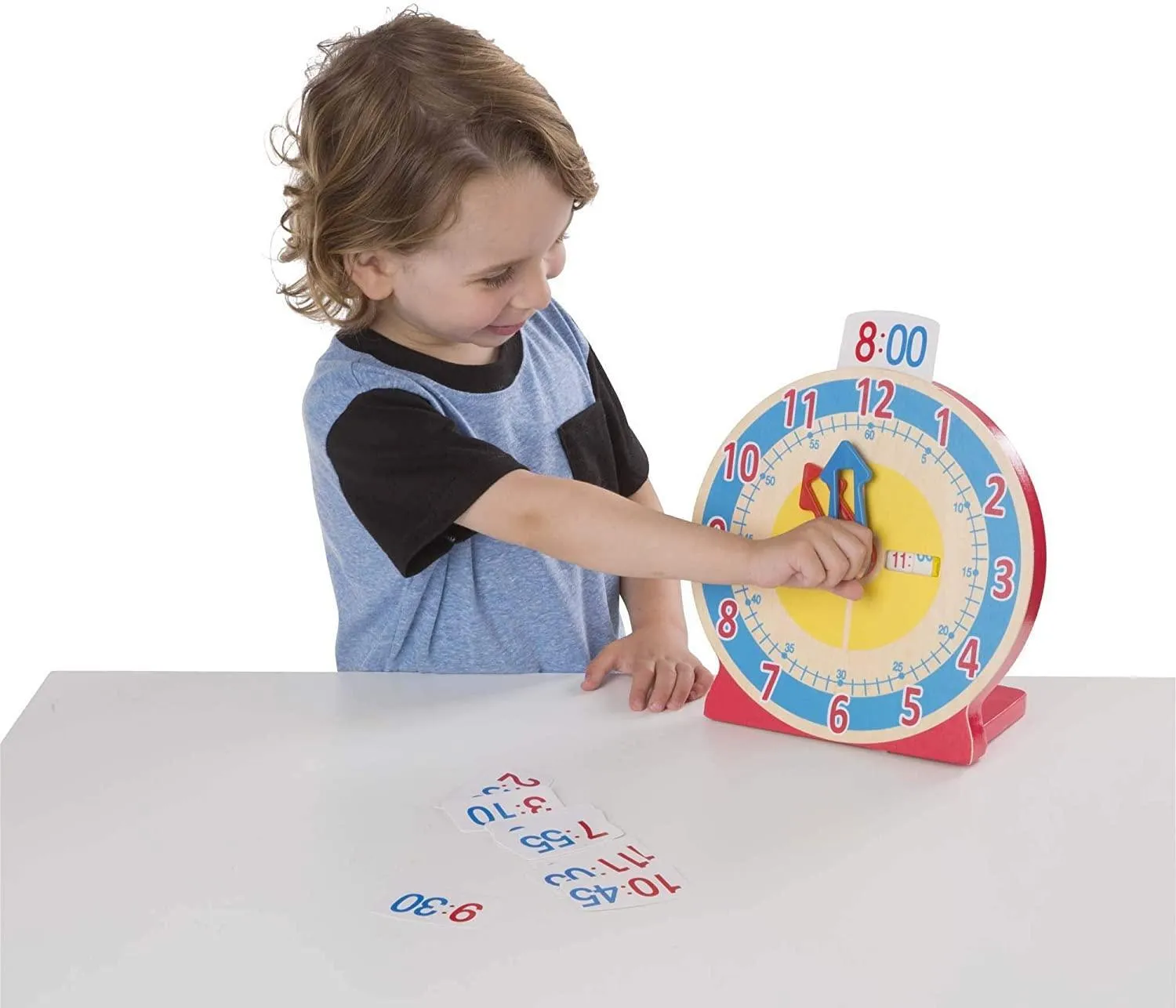 Melissa & Doug 14284 Turn and Tell Clock - Educational Toy