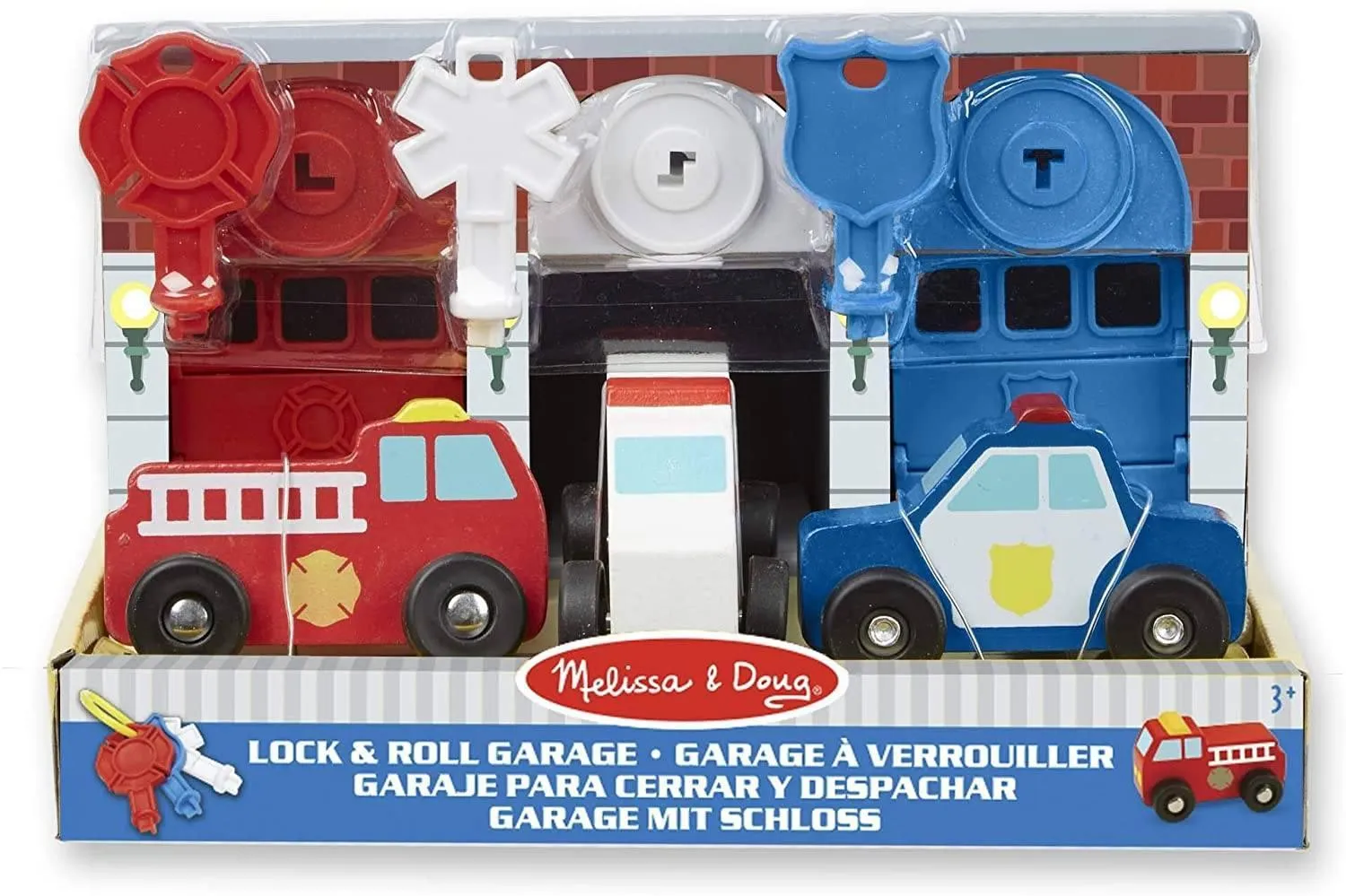 Melissa & Doug 14607 Keys & Cars Rescue Garage