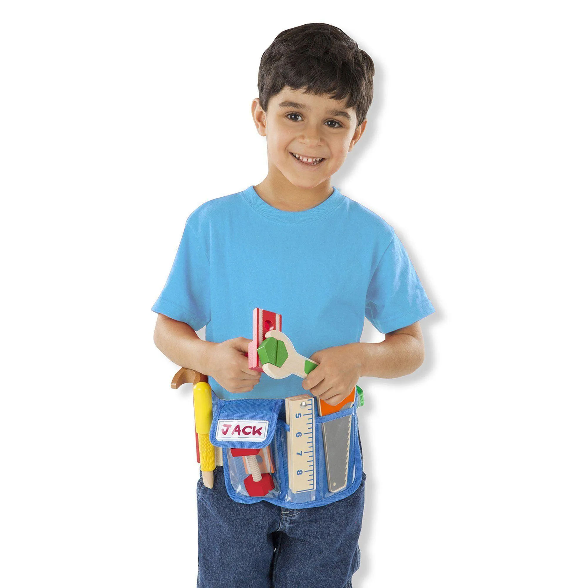 Melissa & Doug 15174 Deluxe Wooden Tool Belt Set