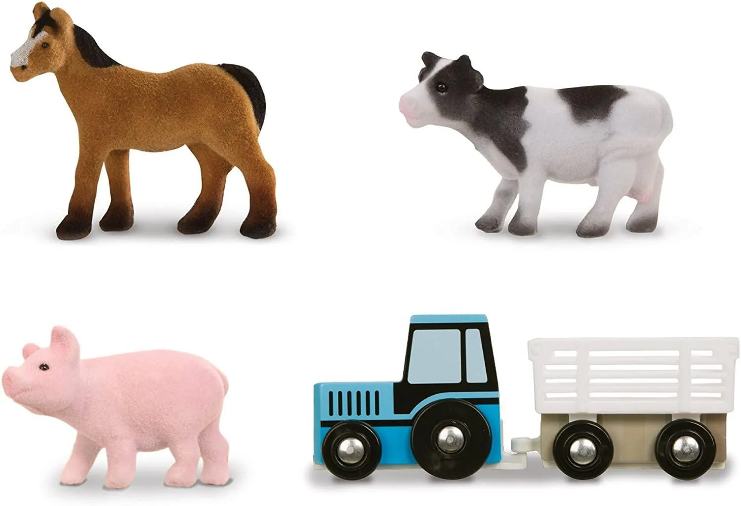 Melissa & Doug 19425 Around the Barnyard Farm Animals Rug