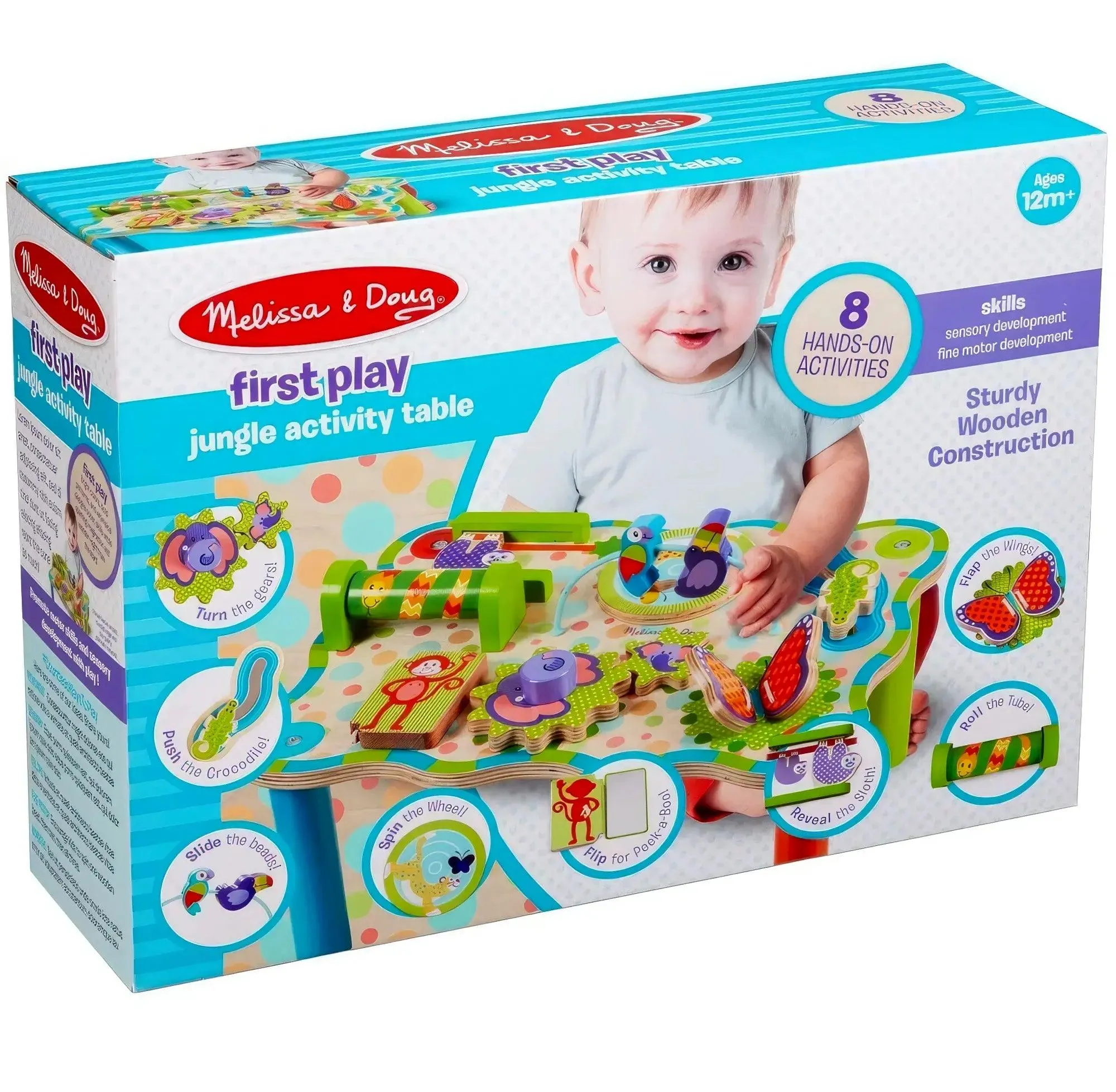 Melissa & Doug 40122 First Play Jungle Activity Table
