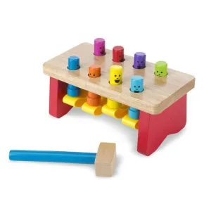 Melissa & Doug Deluxe Pounding Bench Toddler Toy