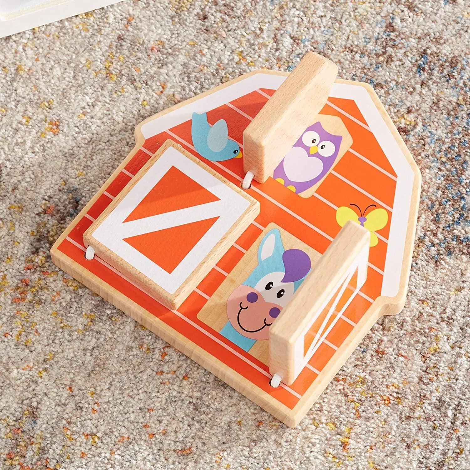 Melissa & Doug First Play Peek-a-Boo Farm