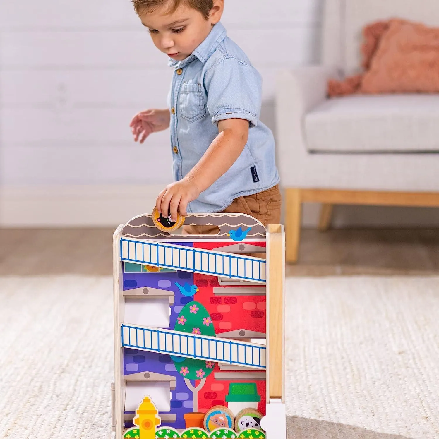 Melissa & Doug GO Tots Town House Tumble