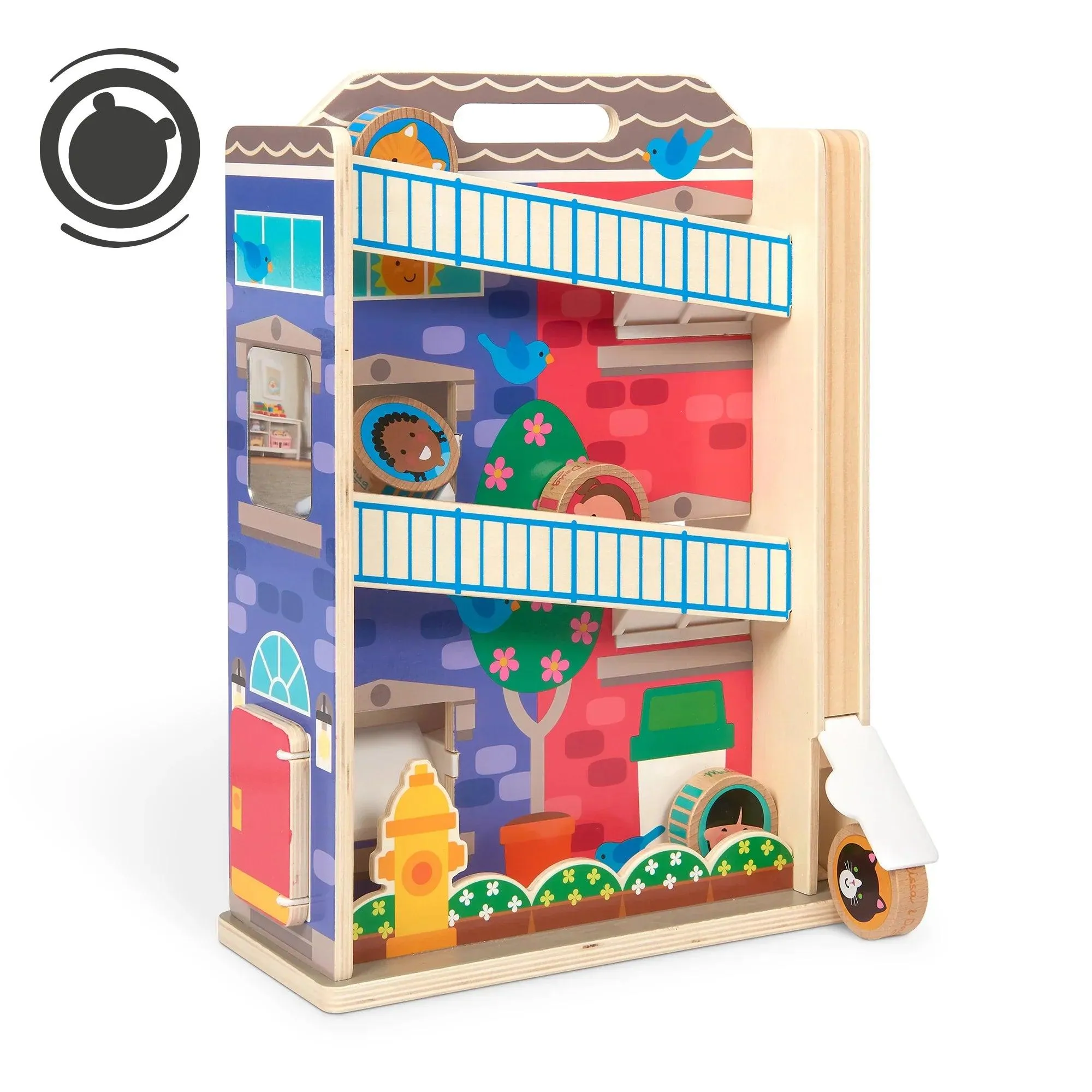 Melissa & Doug GO Tots Town House Tumble
