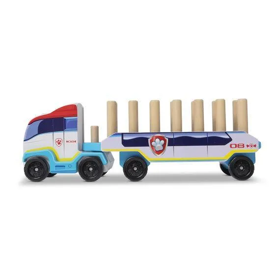 Melissa & Doug PAW Patrol Wooden ABC Block Truck
