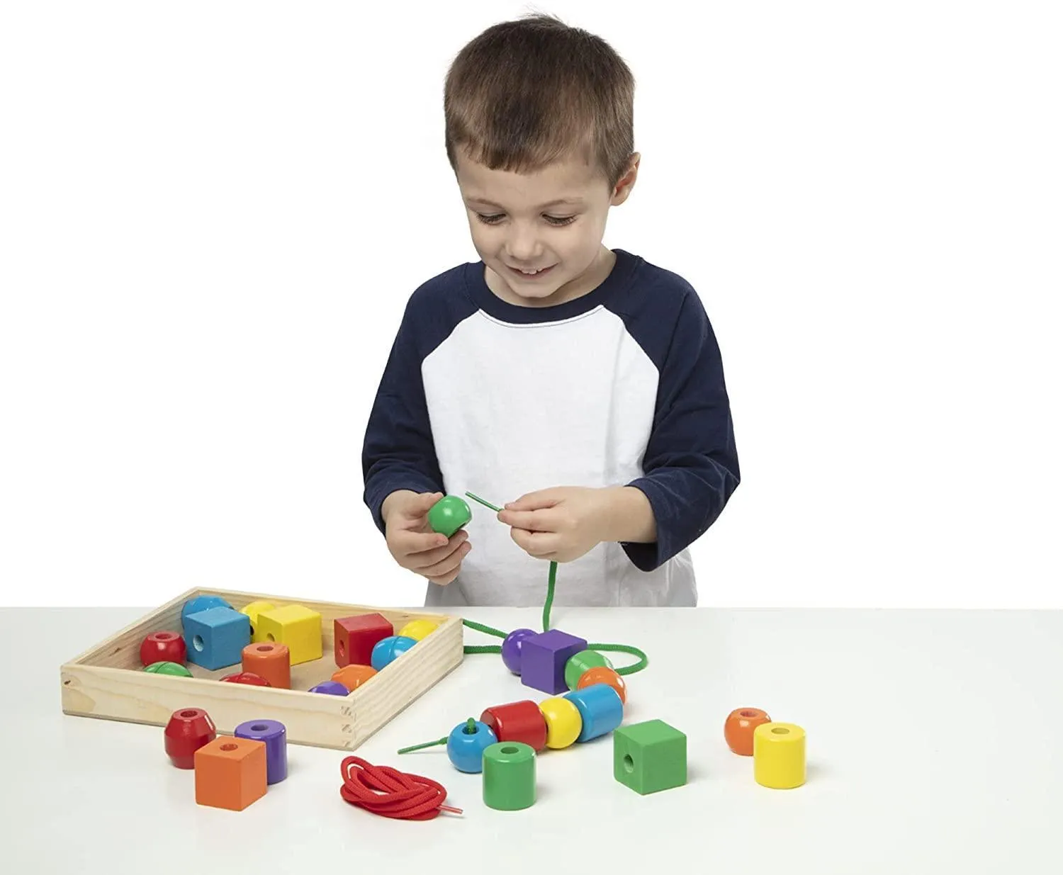 Melissa & Doug Primary Lacing Beads