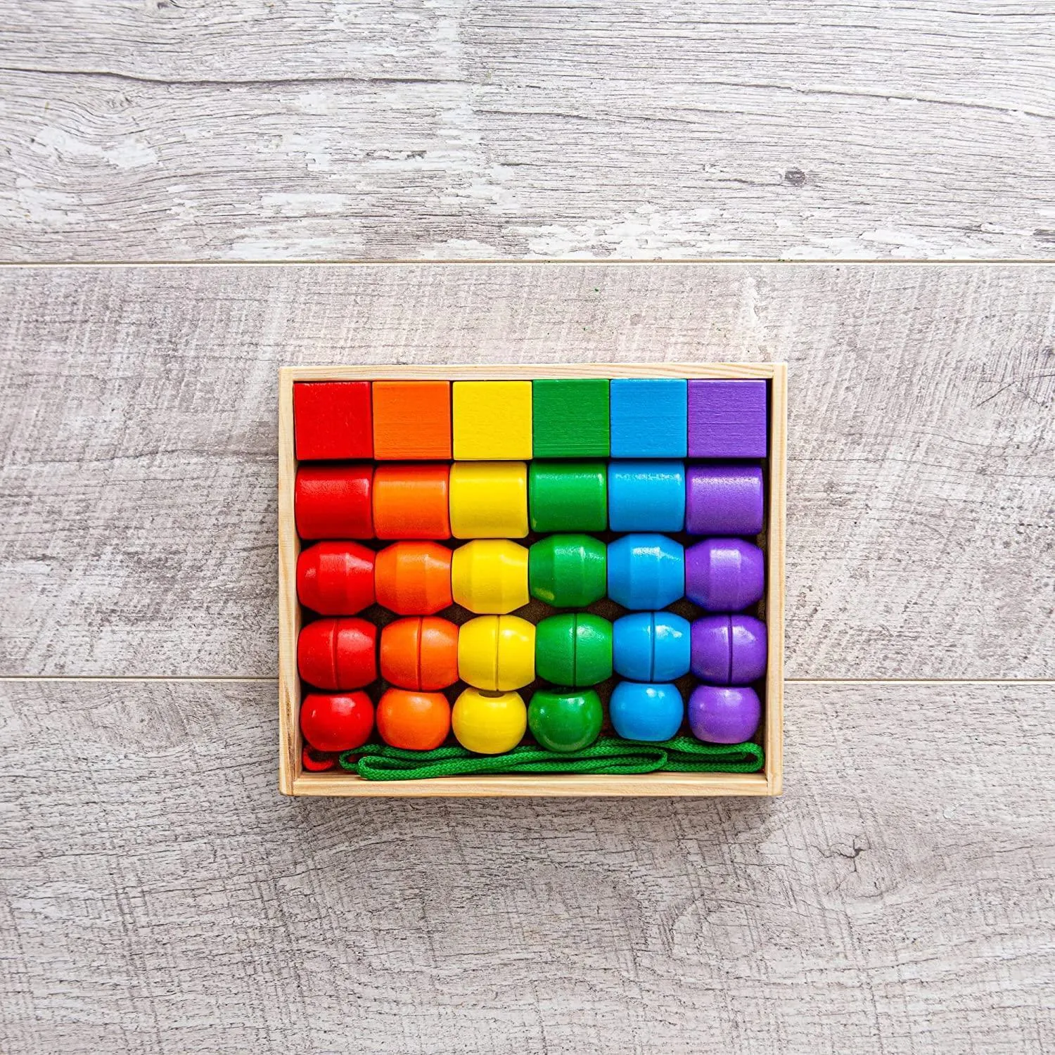 Melissa & Doug Primary Lacing Beads