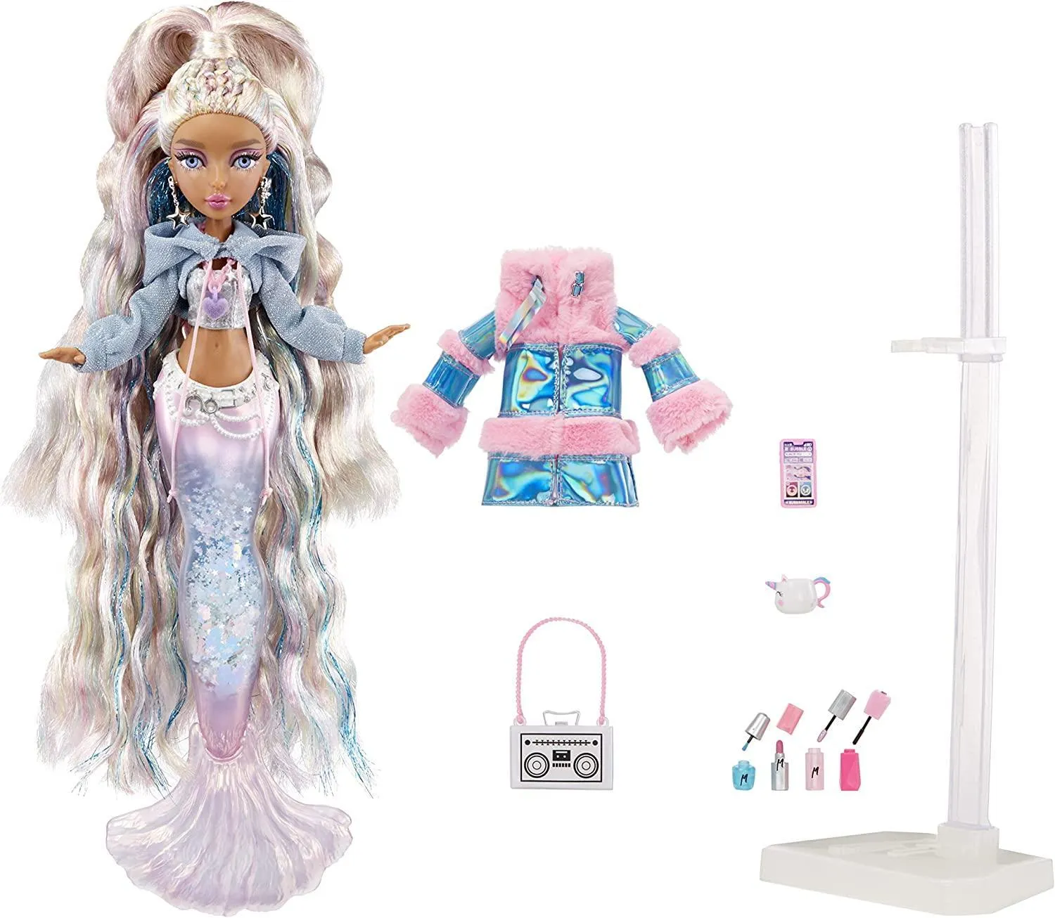 Mermaze Mermaidz Winter Waves Colour Change Fashion Doll - Kishiko