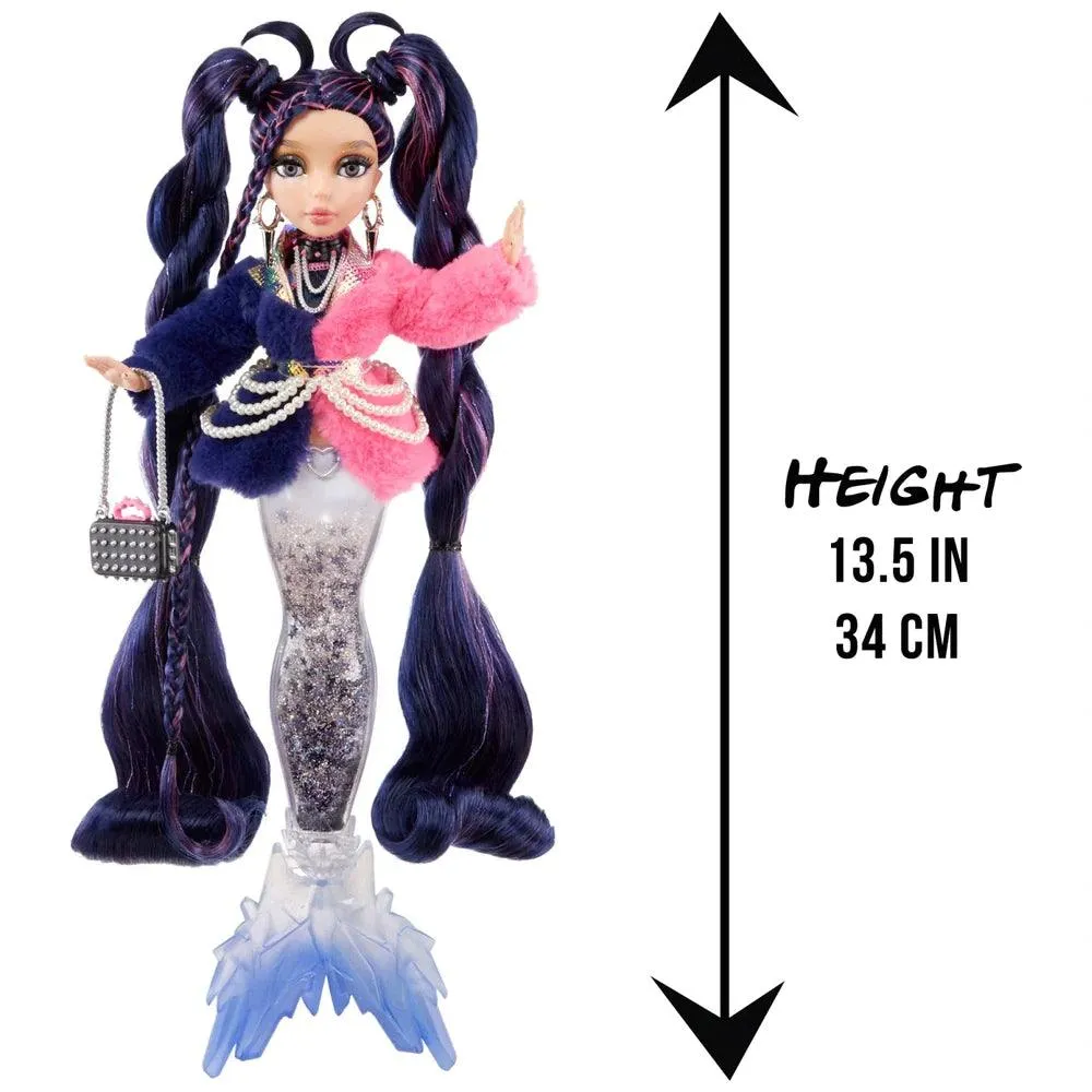 Mermaze Mermaidz Winter Waves Colour Change Fashion Doll - Nera