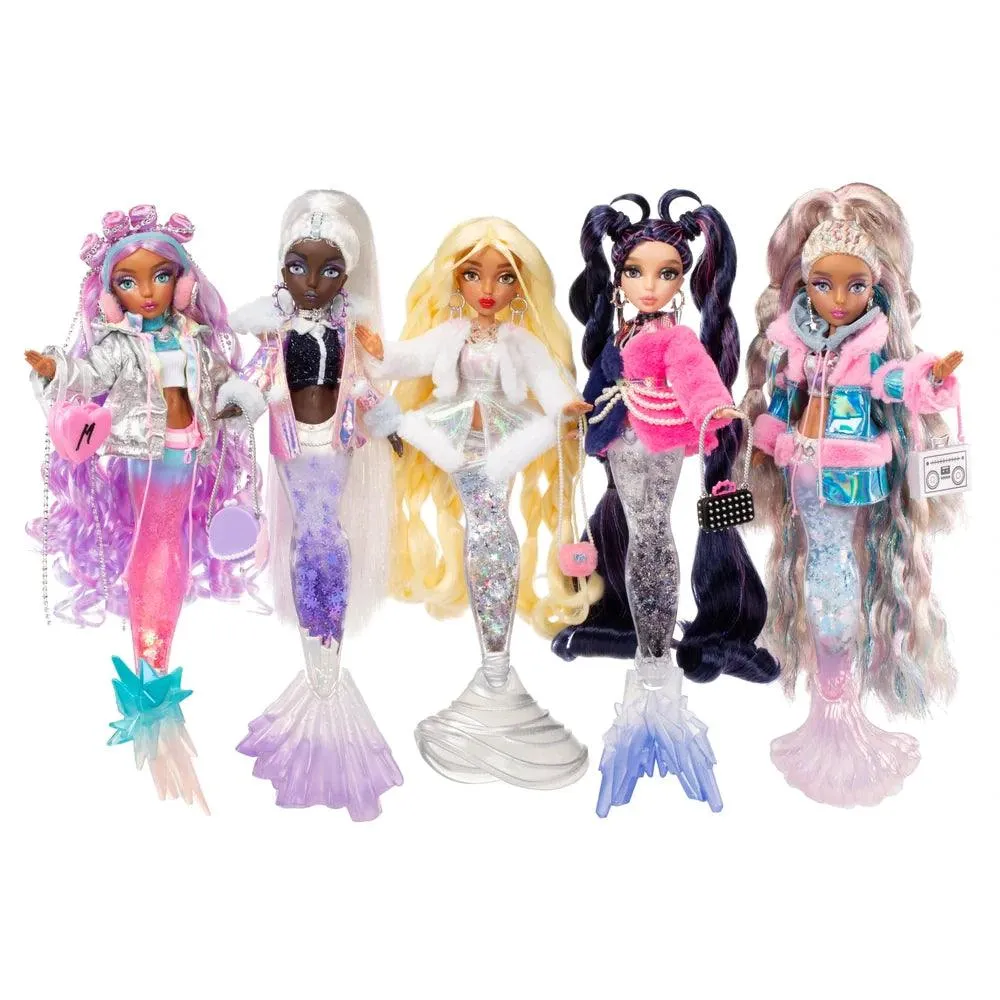 Mermaze Mermaidz Winter Waves Colour Change Fashion Doll - Nera