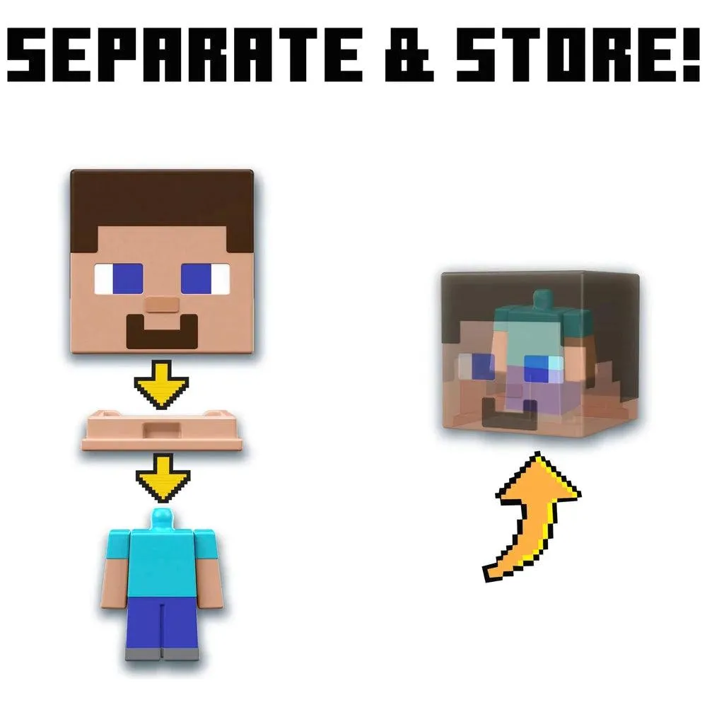 Minecraft Mob Head Mini Figures Assortment
