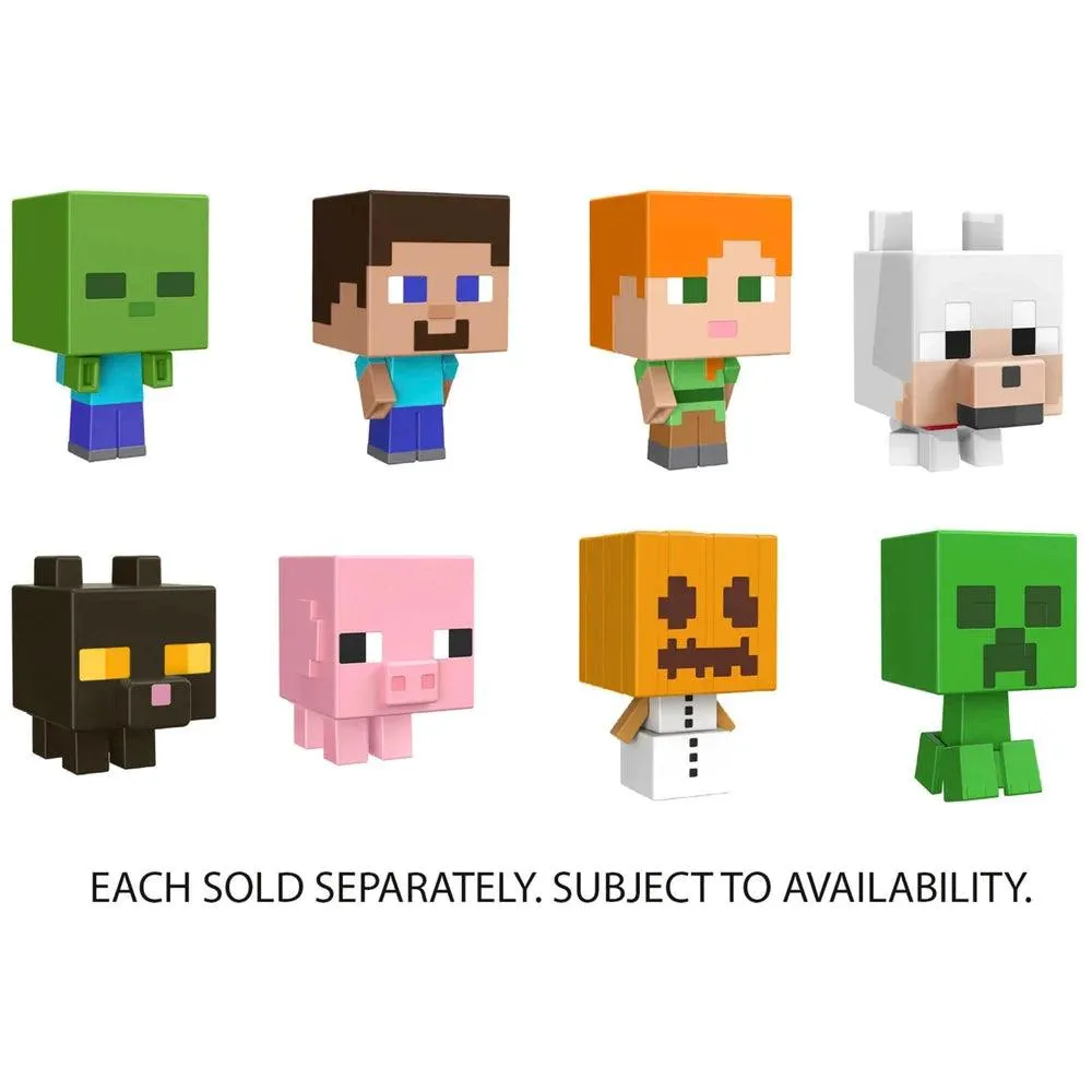 Minecraft Mob Head Mini Figures Assortment