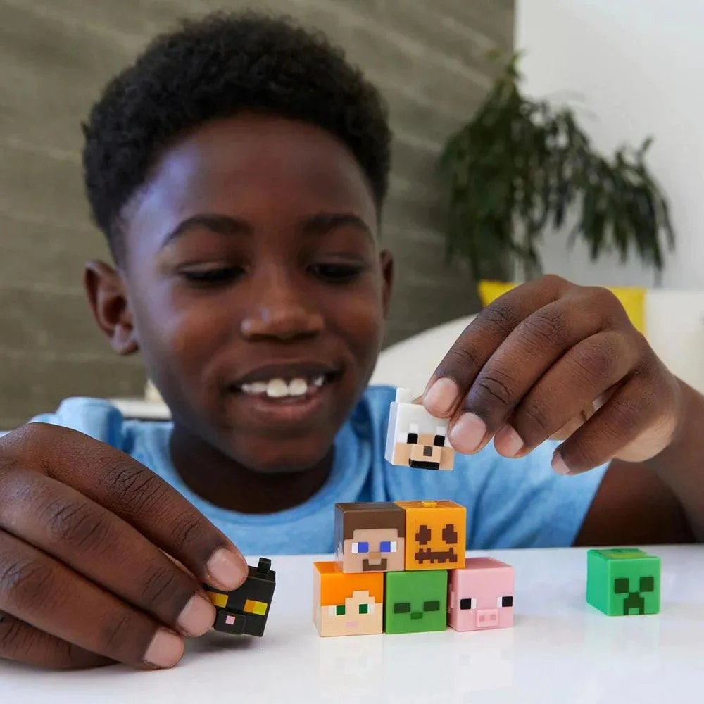 Minecraft Mob Head Mini Figures Assortment