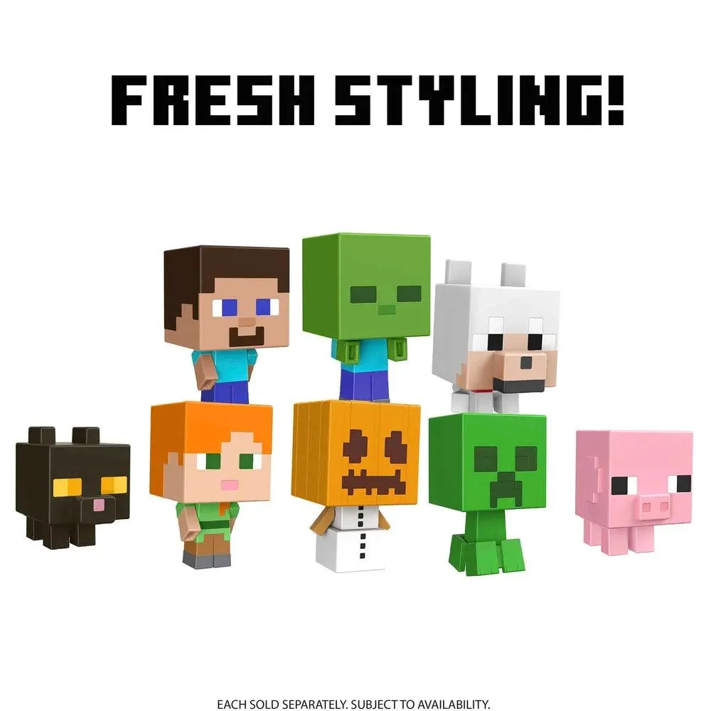 Minecraft Mob Head Mini Figures Assortment