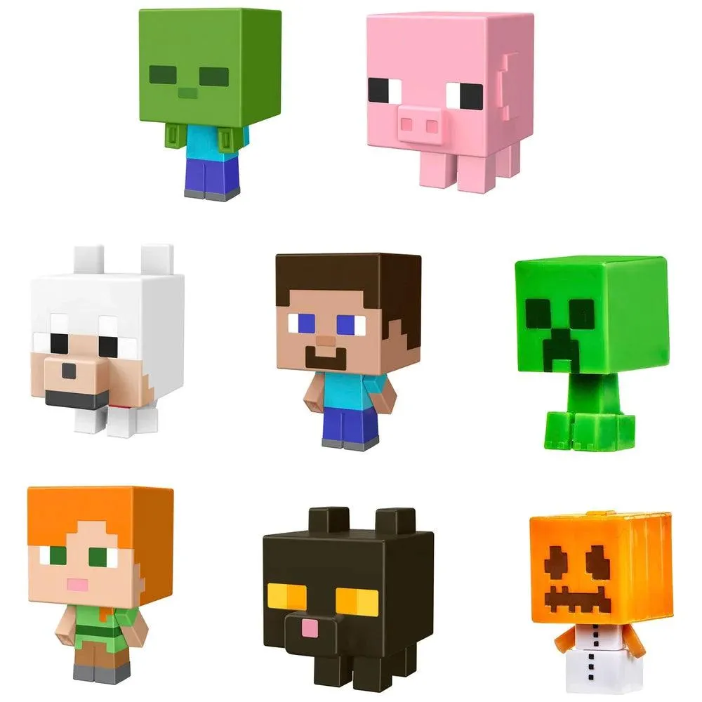Minecraft Mob Head Mini Figures Assortment