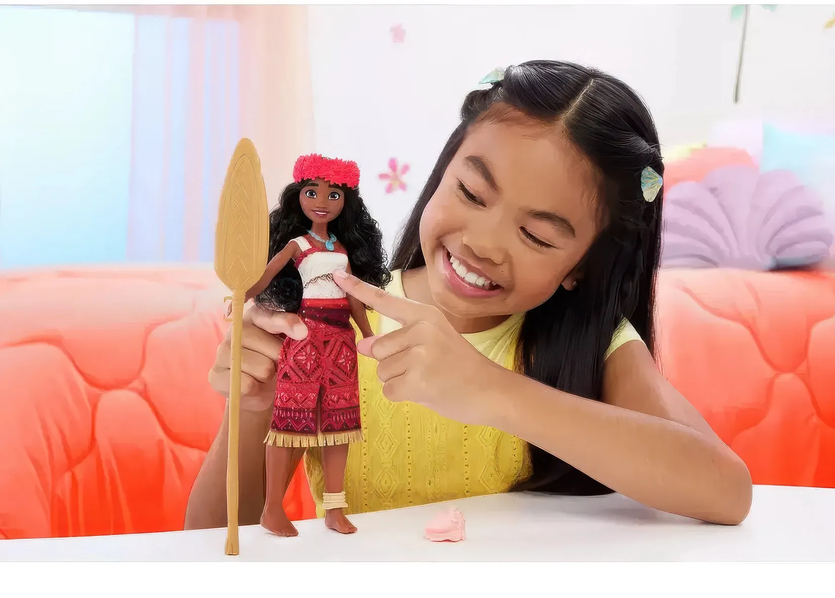 Moana 2 Singing Adventure Moana Doll & Accessories