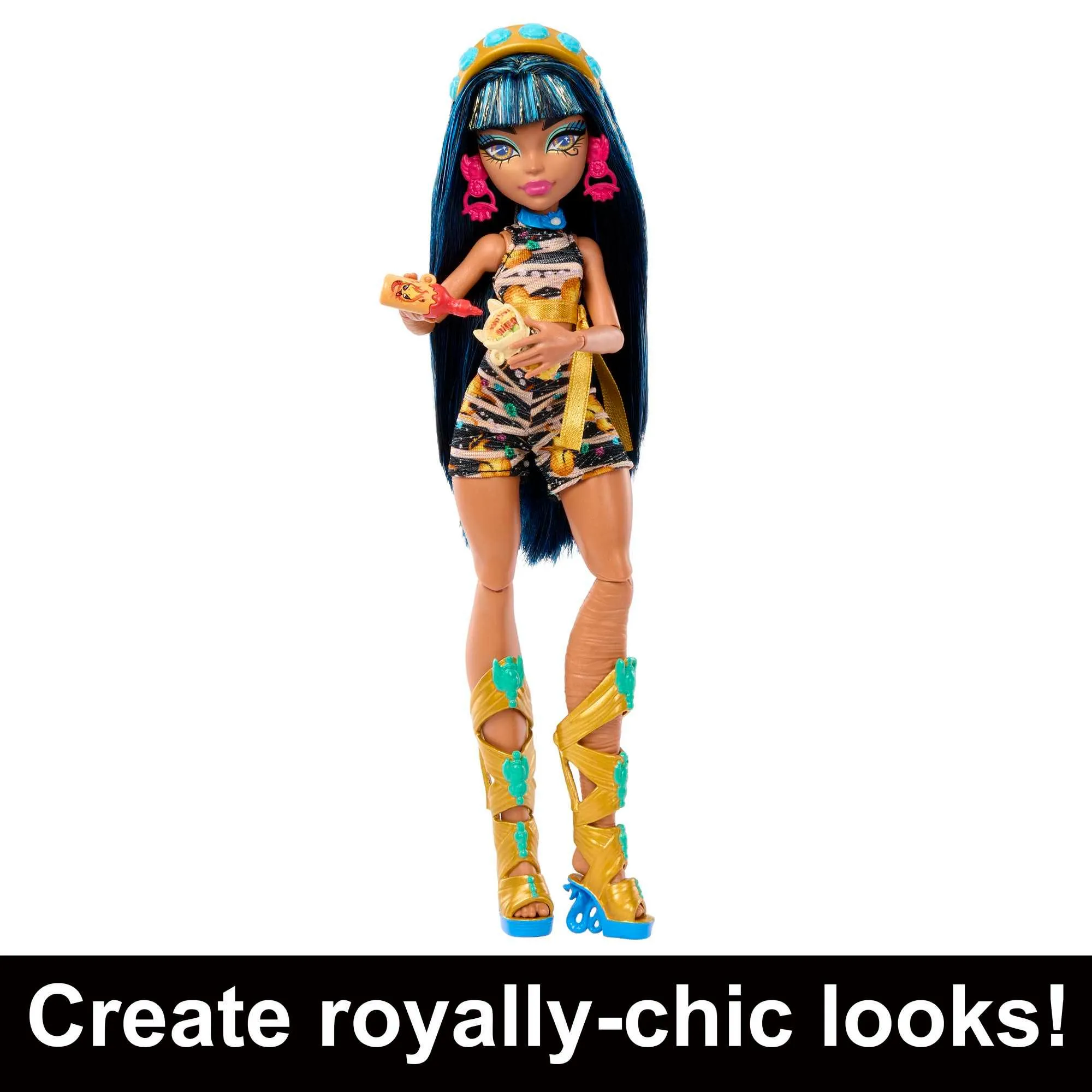 Monster High Skulltimate Secrets Cleo De Nile Doll