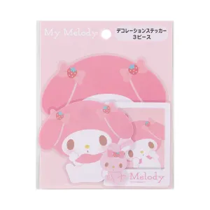 My Melody 3-pc Dress Your Tech Sticker Set SANRIO